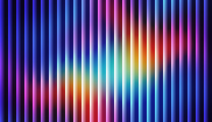 Fototapeta premium Vibrant Gradient Glass Effect Background with Colorful Light Streaks