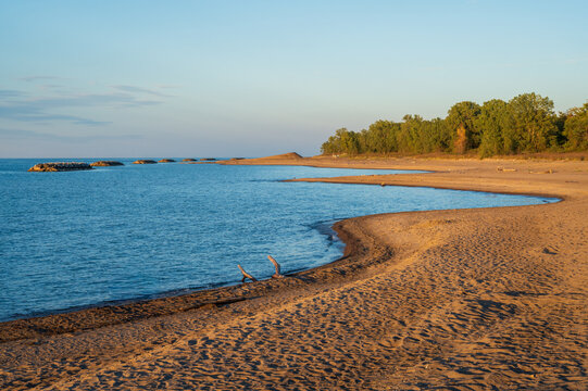 Shoreline at Presque Isle, Erie, PA