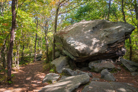 Allegheny National Forest Pennsylvania, Large Rock Formations
