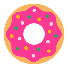 donut with sprinkles