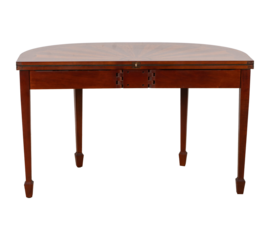 Elegant Hardwood Table with Veneer Top - Fine Furniture