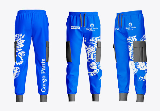 Cargo Pants Mockup