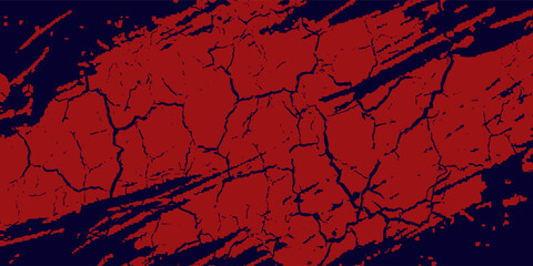 red black brush Car sticker wrap pattern banner abstract sporty lines black orange color combination grunge brush modern pattern racing motorsport vector design. eps 10 © Muis