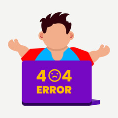 man holding a red sign