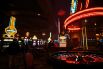 Neon Lights, Chance, Excitement, Gamble