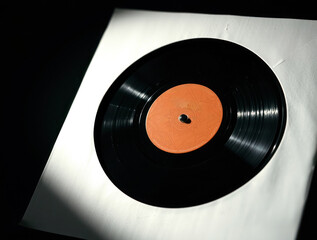 Vintage Vinyl Record Photography Details