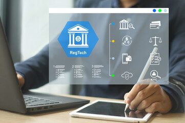  RegTech involves the management of regulatory processes within the financial industry through technology, monitoring, reporting, and compliance with laws and regulations 