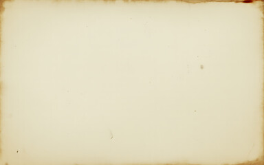 Aged parchment paper texture with burnt edges