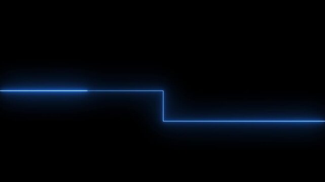 minimal neon line divider animation smooth elegant glow for ui