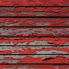 Rustic Red Wood with Peeling Paint a Textured Wall Backdrop for Creative Projects