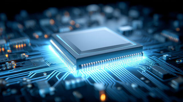 A high performance digital processor illustrating the concept of enhanced data computation and structured electronic operations for modern systems.
