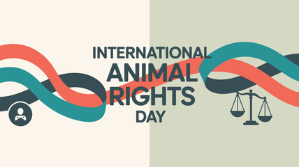 International Animal Rights Day Illustration 