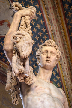 Jason with the Golden Fleece, by Pietro Francavilla in the Bargello Museum, Florence, Italy.