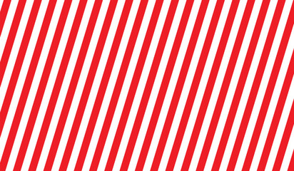 Striped candy cane seamless pattern for Christmas or New Year decoration, red and white diagonal stripes background