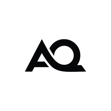 Modern Monogram AQ Logo Design
