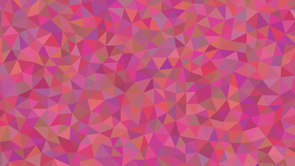 A captivating mosaic of pink triangles forms a mesmerizing geometric design, radiating charm and elegance in its delicate color palette