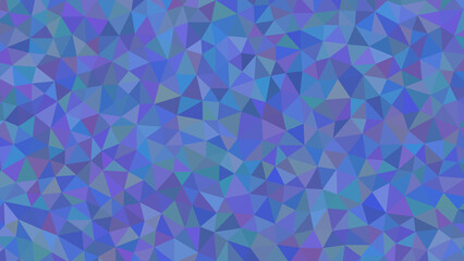 A mesmerizing mosaic of blue and purple triangles creates a captivating geometric pattern, perfect for modern and abstract designs