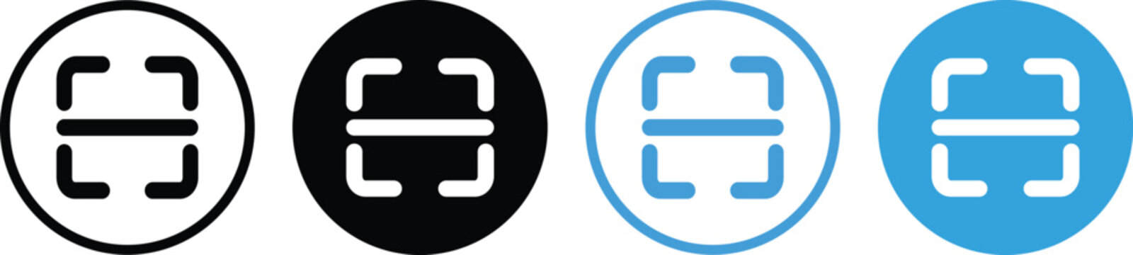 qr code and barcode icons set.digital payment and scan, Qr code scan icon collection, Scan me QR code icon vector,
