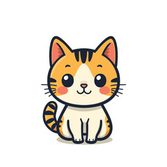 Cute Cat Cartoon Design Very Cool