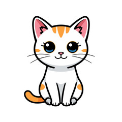 Cute Cat Cartoon Design Very Cool