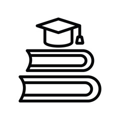 Books line icon , vector, pixel perfect, illustrator file 
