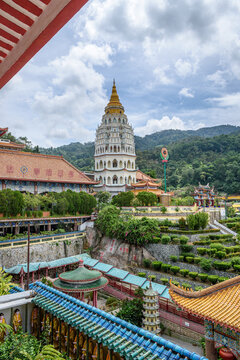 Kek Lok Si Buddhist temple in Georgetown, Penang, Malaysia.