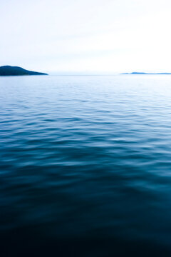 View of Puget Sound, San Juan Islands, WA USA