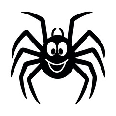 Spider Cartoon Vector Illustration