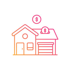 Mortgage  vector icon