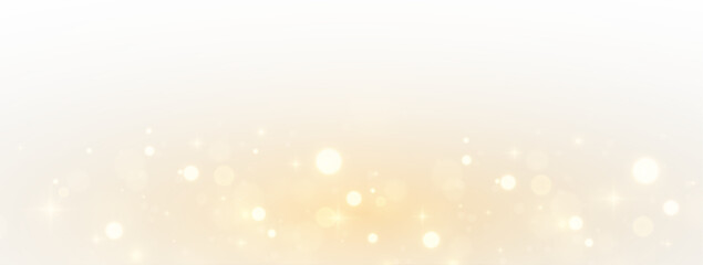 Fantasy starry confetti sparkle with glowing golden stardust light in rich luxury magical festive background.