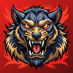 bold fierce animal design.