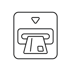 Atm Card Payment vector icon