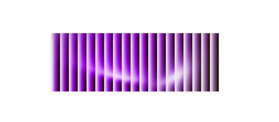 Transparent Refracted Glass Gradient Effect Overlay | Ribbed Glass Morphism Texture Background Asset