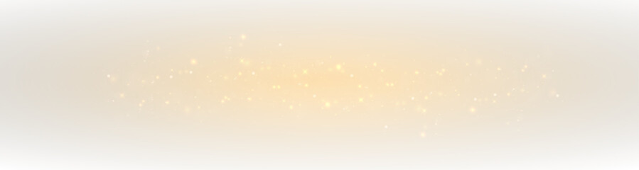 Fantasy Holiday Illustration with Glowing Light and Glitter