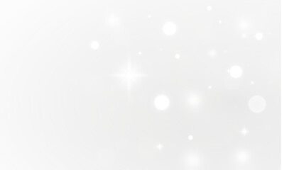 Bright Magical Light with Glittering Dust and Sparkle Effects
  