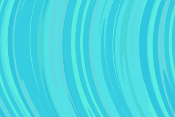 Vibrant abstract background of swirling aqua and teal curved lines blue