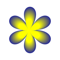 abstract flower vector illustration