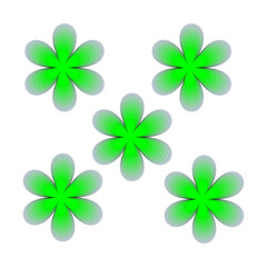 four leaf clover background