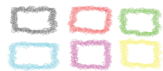 numbers made of grass