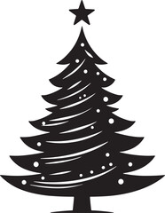 Christmas tree vector, Merry Christmas tree vector files, Christmas vector files eps	
