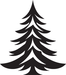 Obraz premium Christmas tree vector, Merry Christmas tree vector files, Christmas vector files eps