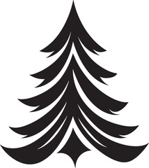 Fototapeta premium Christmas tree vector, Merry Christmas tree vector files, Christmas vector files eps