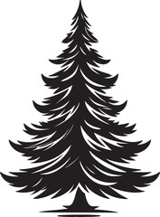 Obraz premium Christmas tree vector, Merry Christmas tree vector files, Christmas vector files eps