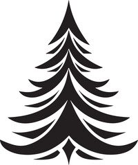Fototapeta premium Christmas tree vector, Merry Christmas tree vector files, Christmas vector files eps 