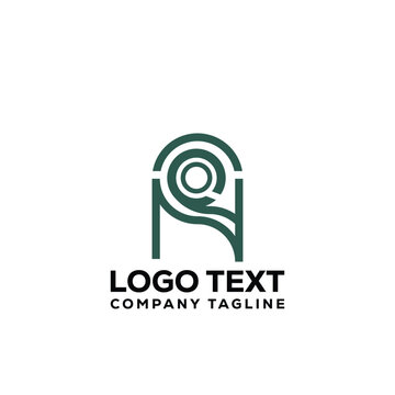 noc or noc letter logo design