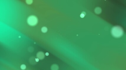 Gradient green background with aqua bokeh lights and a smooth, abstract texture - Powered by Adobe