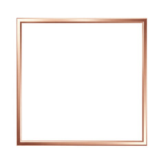 Elegant Empty Square Frame for Artwork Display in Light Color