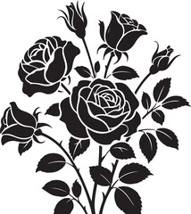 &ldquo;Rose Silhouette Illustration&rdquo;