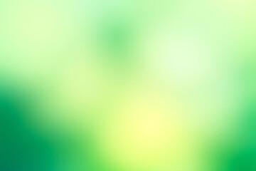 Soft Green Gradient Blurred Background with Light Bokeh