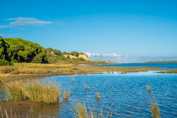 Cabanas Portugal landscape